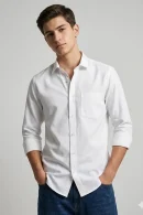 Essentials | WHITE REGULAR FIT Shirt